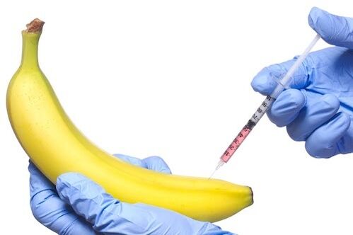 injectable penis enlargement in the example of a banana