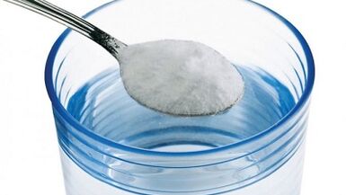 Soda lotion to increase the member